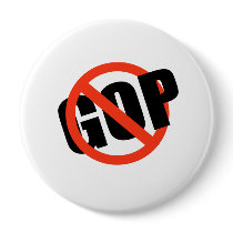 ANTI-GOP PINBACK BUTTONS