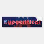 Anti-GOP Hypocritical Bumper Sticker