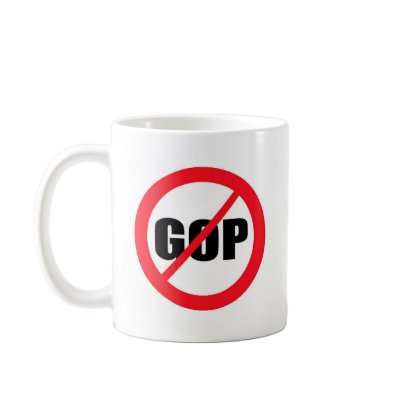 Anti-GOP Coffee Mug by bartstshirts