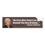 Anti Gun Control - Gun Rights Bumper Sticker