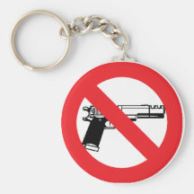 Anti Gun keychain