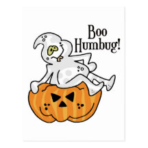 Anti-Halloween Boo Humbug Postcards