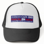 Anti Herman Cain 2012 President ABLE Design Mesh Hats