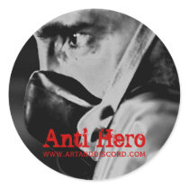 Anti-Hero Respirator Sticker by Phaeidra Anti-Hero Respirator Sticker