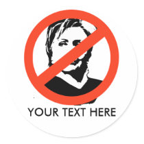 ANTI-HILLARY: ANTI-Hillary Clinton Sticker