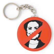 ANTI-HILLARY CLINTON 1 KEY CHAINS