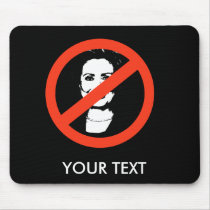 ANTI-HILLARY CLINTON 1 MOUSE PAD