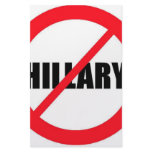 Anti-Hillary Clinton stationery