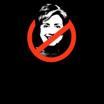 Anti-Hillary Clinton T-shirt, NO SHE WON'T