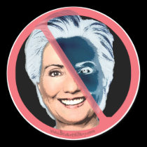 Anti-Hillary Slash stickers