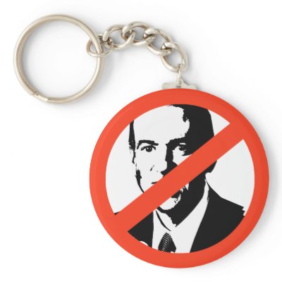 ANTI-HUCKABEE - ANTI-Mike Huckabee Keychain by ElectionGear