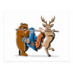 Anti Hunting Animal Revenge Post Card