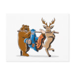Anti Hunting Animal Revenge Post Card