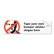ANTI-JEB - ANTI BUSH - ANTI-Jeb Bush Bumper Sticker