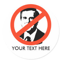 ANTI-JEB - ANTI BUSH - ANTI-Jeb Bush Round Sticker