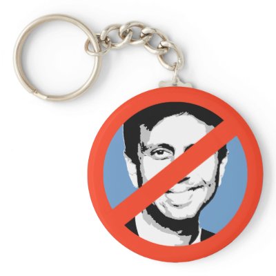 ANTI-JINDAL: ANTI-Bobby Jindal Key Chains by ElectionGear