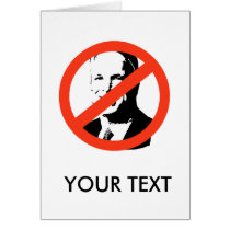 ANTI-JOHN MCCAIN 1 cards by Politicaltshirts ANTI-JOHN MCCAIN 1 cards