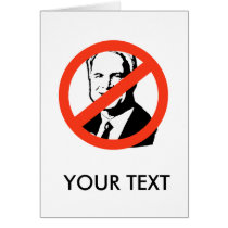 ANTI-JOHN MCCAIN 2 cards by Politicaltshirts ANTI-JOHN MCCAIN 2 cards
