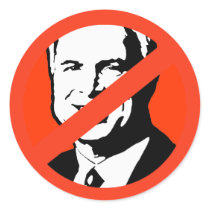 ANTI-JOHN MCCAIN 2 stickers