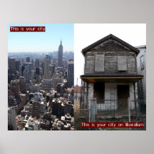 Anti-Liberal City Print