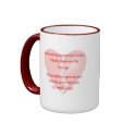Anti-Love Anti-Valentine's Day poem mug