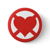 Anti Love Pinback Button