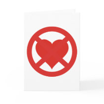 Anti Love Greeting Cards