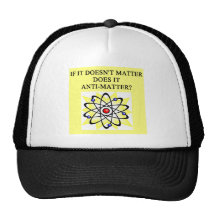 anti-matter joke mesh hats
