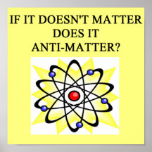 anti-matter joke print