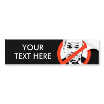 Anti-McCain Bumper Sticker / Customized