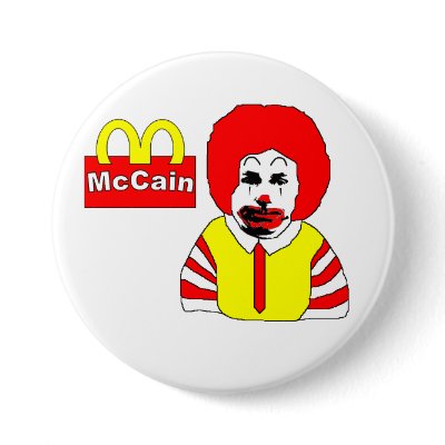 Anti McCain Button by calroofer