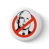 Anti-McCain Button by antimccain Anti-McCain Button