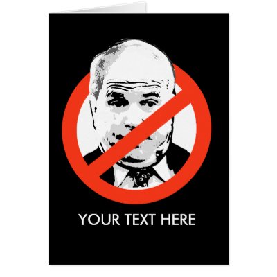 Anti-McCain Card / Customized by antimccain