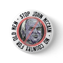 Anti-McCain Circle McAncient buttons by AntiMcCainGear Anti-McCain Circle McAncient buttons