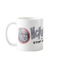 Anti-McCain Circle McAncient mugs