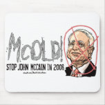 Anti-McCain Circle Mouse Mat