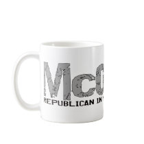 Anti-McCain Circle Mugs