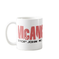Anti-McCain Circle mugs