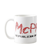 Anti-McCain Circle Coffee Mug