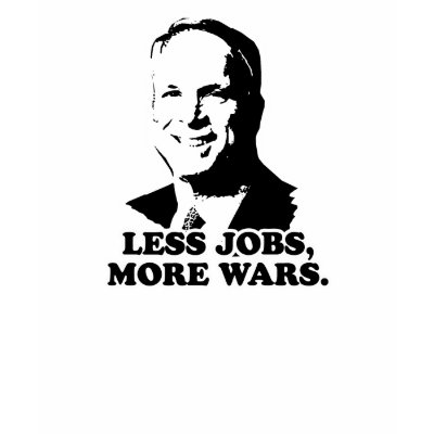 Anti-McCain: Less Jobs More War T Shirts by antimccain