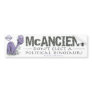 Anti McCain McAncient Bumper Stickers