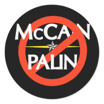 Anti-McCain/Palin Sticker by AntiPalin Anti-McCain/Palin Sticker