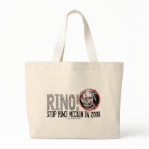 Anti McCain Rhino Canvas Bags