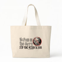 Anti McCain Rhino: McPain Totebag