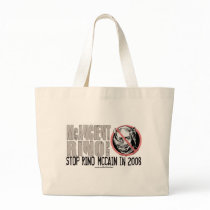 Anti McCain Rhino Tote Bag by AntiMcCainGear Anti McCain Rhino Tote Bag