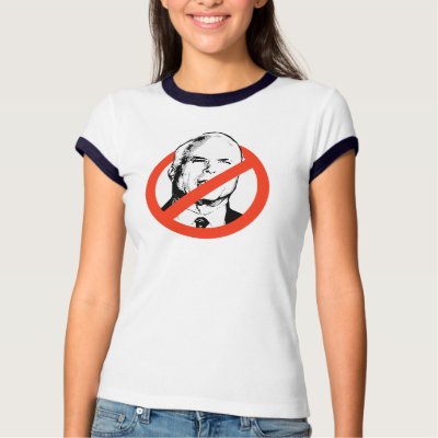 Anti-McCain T-shirt by antimccain