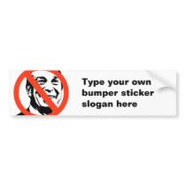 ANTI-MICHAEL BLOOMBERG BUMPER STICKER