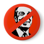 ANTI-MICHAEL BLOOMBERG PINBACK BUTTONS