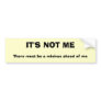 ANTI MINIVAN CLUB BUMPER STICKER