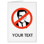 ANTI-MITT ROMNEY 2 GREETING CARDS